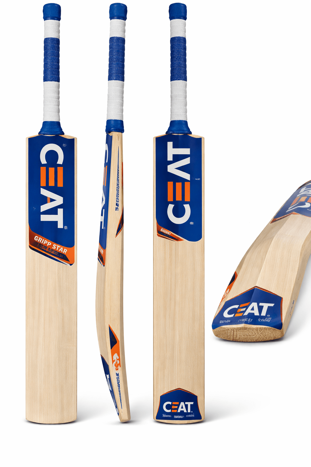 CEAT Gripp Star English Willow Cricket Bat