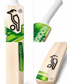 Kookaburra English Willow Cricket Bat Green White Short Handle