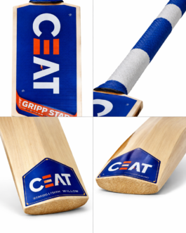 CEAT Gripp Star English Willow Cricket Bat