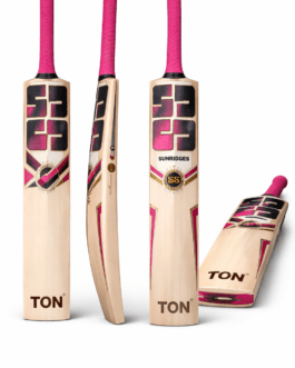 SS English Willow Cricket Bat Pink black Short Handle