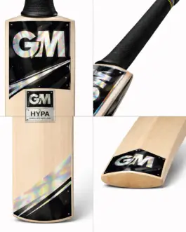 GM Hypa English Willow Cricket Bat Black Short Handle